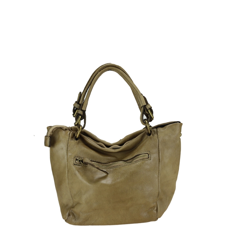 SMALL woman handbag in leather