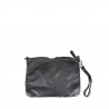 Large clutch bag with removable shoulder strap