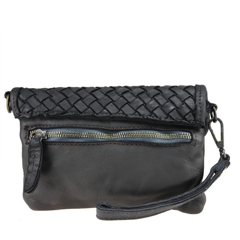 PICPIC - Pochette -shoulder bag with braided leather