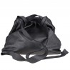 In einen Rucksack umwandelbare Umhängetasche aus geflochtenem Leder