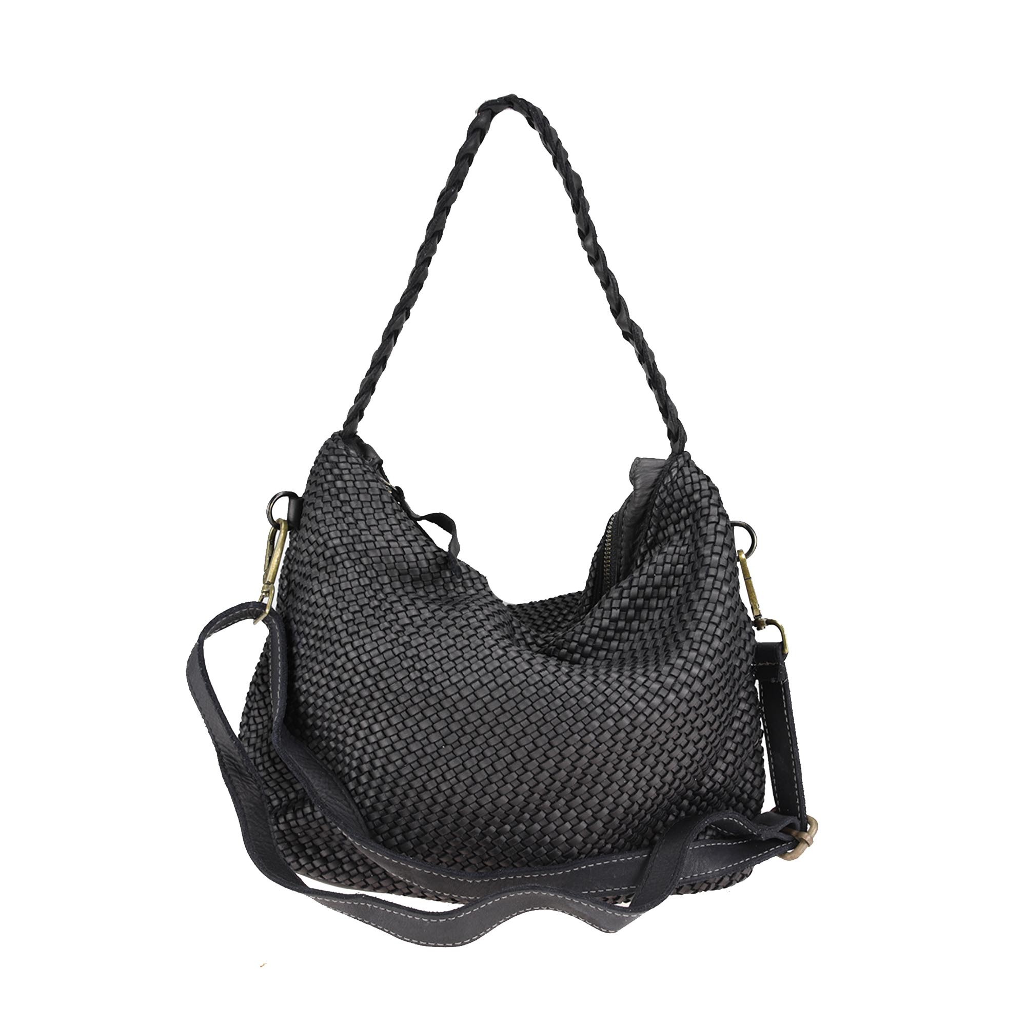 Bucket Shoulder Bag - Black solid – LeSportsac