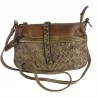 Small woven bag with shoulder strap - AU79