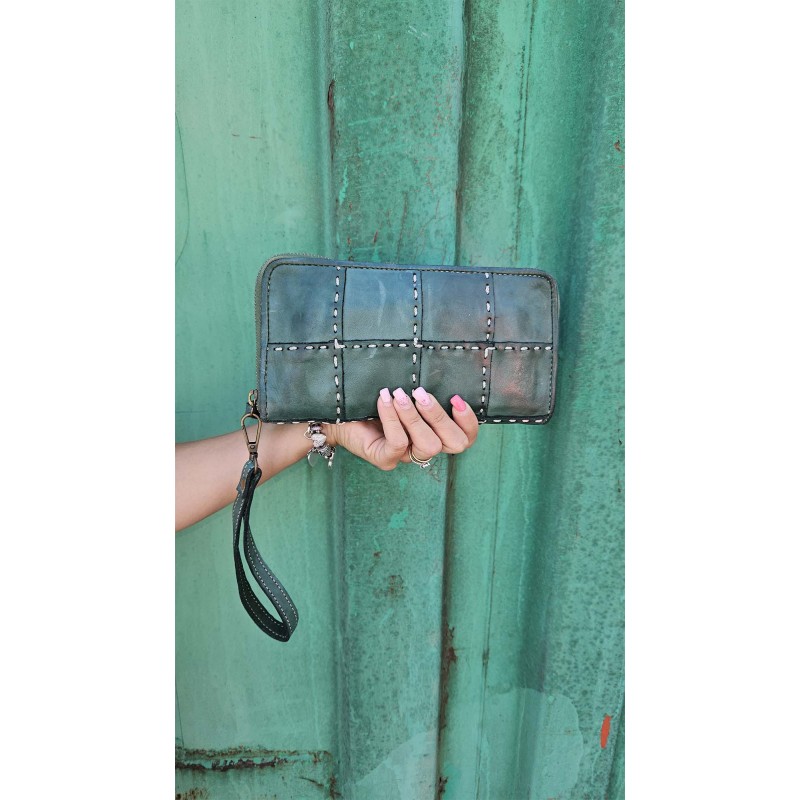 Wallets - Pochette with removable shoulder strap and handle