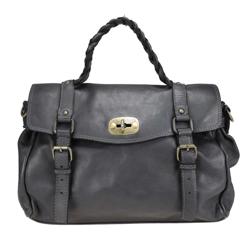 Soft leather satchel bag...