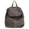 Unisex backpack in vintage effect leather